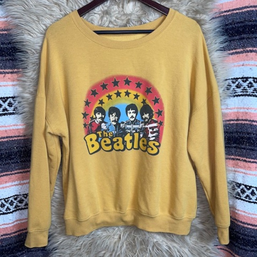 Beatles • Sweatshirt • Yellow • L